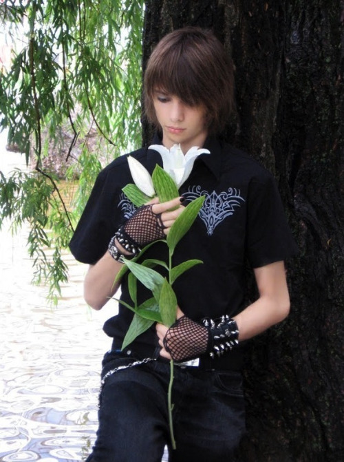The Pick of the Bunch Boy with a lily