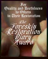 Foreskin Restoration Diary Awards