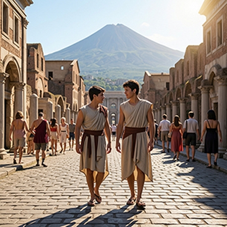 Under the Sky of Pompeii